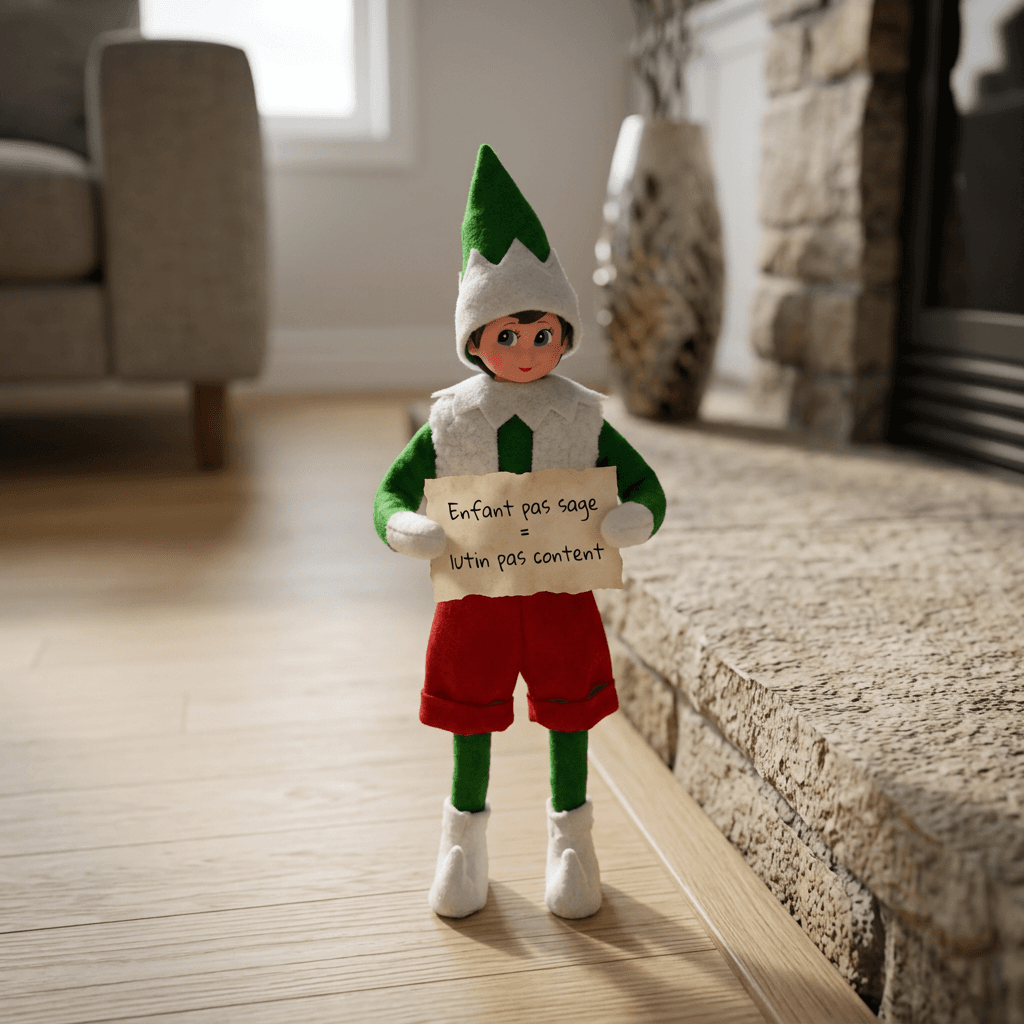 Lutin farceur oublié : que dire quand il n'a pas bougé ?