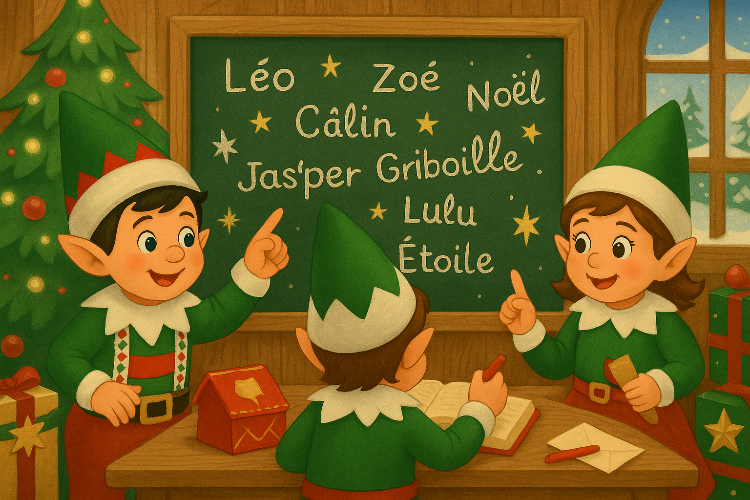 Idées de noms lutins farceurs de noel, lutin de noel malin